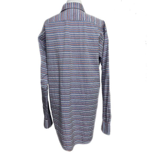 EUC - Thomas Dean Striped Button Up Shirt - Picture 3 of 5